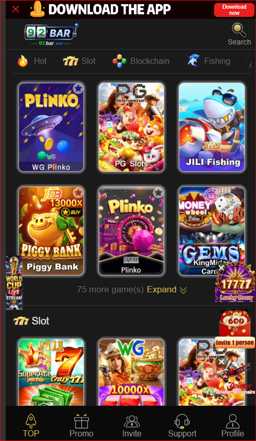 92Bar Game 